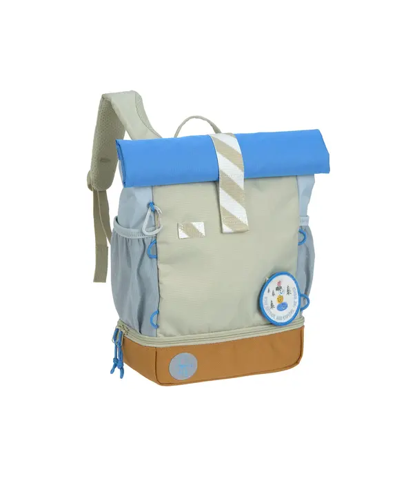 Lässig Lässig - Rolltop Backpack - Sunny Explorer - green blue