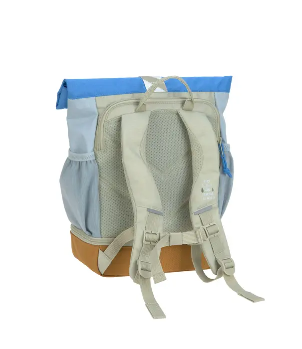 Lässig Lässig - Rolltop Backpack - Sunny Explorer - green blue