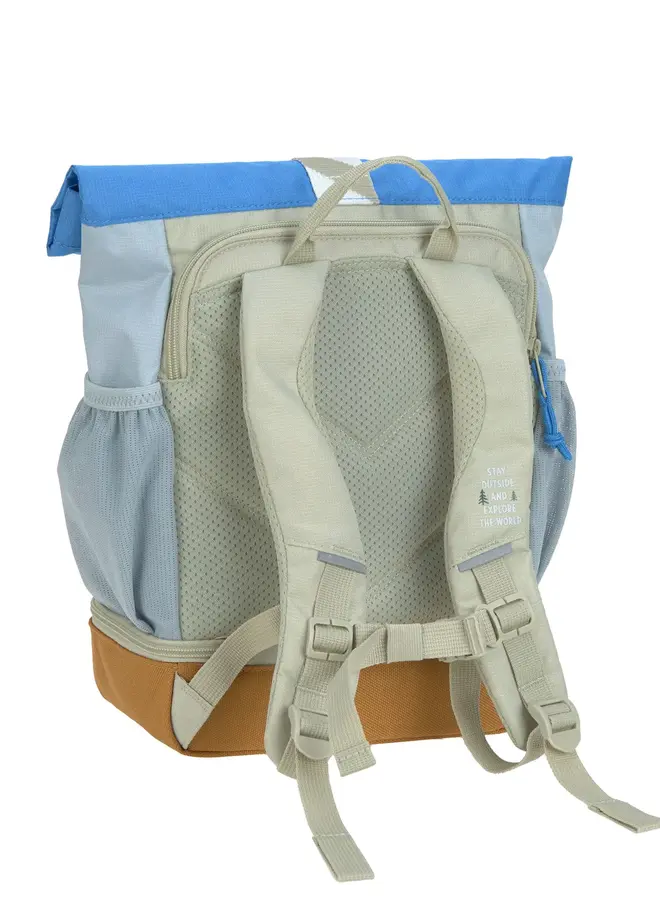 Lässig - Rolltop Backpack - Sunny Explorer - green blue