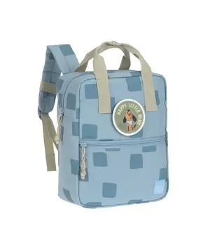 Lässig - Mini Square Backpack - Pattern Blue
