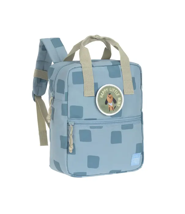 Lässig Lässig - Mini Square Backpack - Pattern Blue