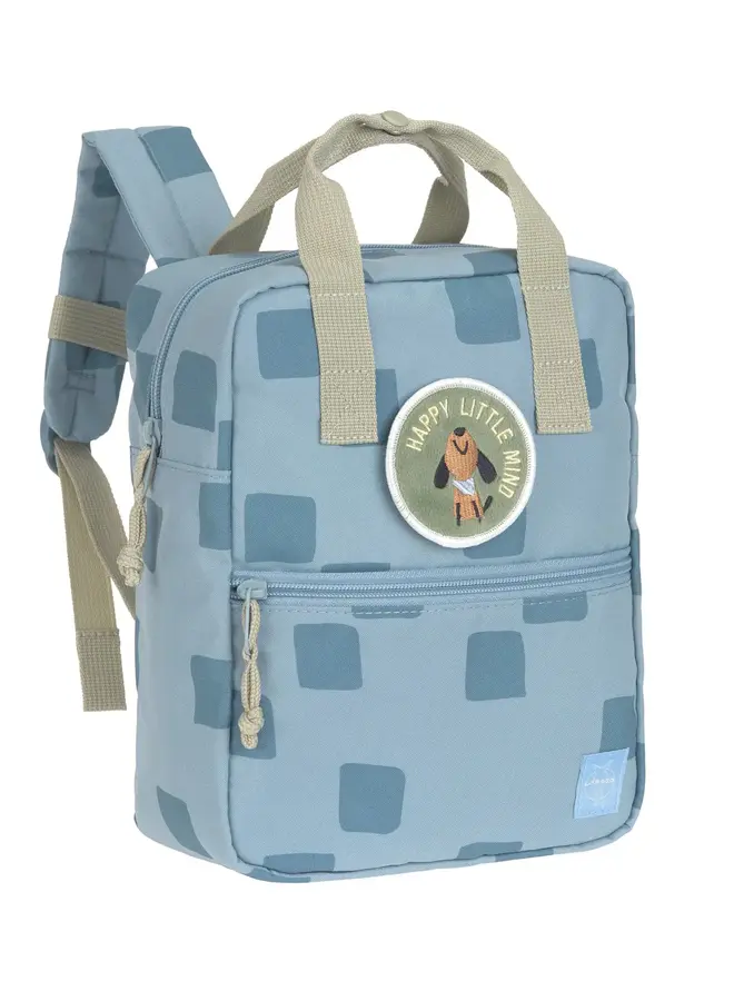 Lässig - Mini Square Backpack - Pattern Blue