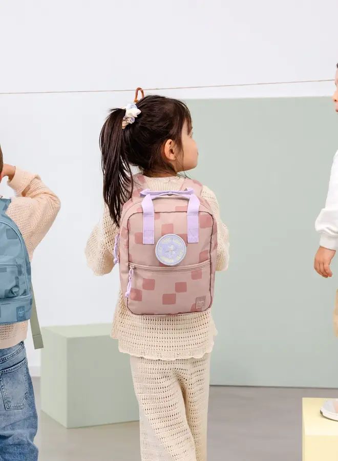 Lässig - Mini Square Backpack - Pattern Blue