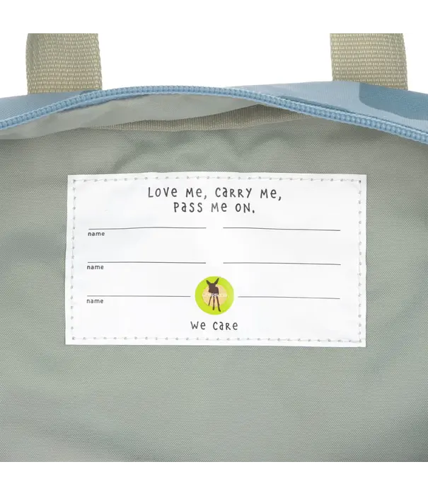 Lässig Lässig - Mini Square Backpack - Pattern Blue