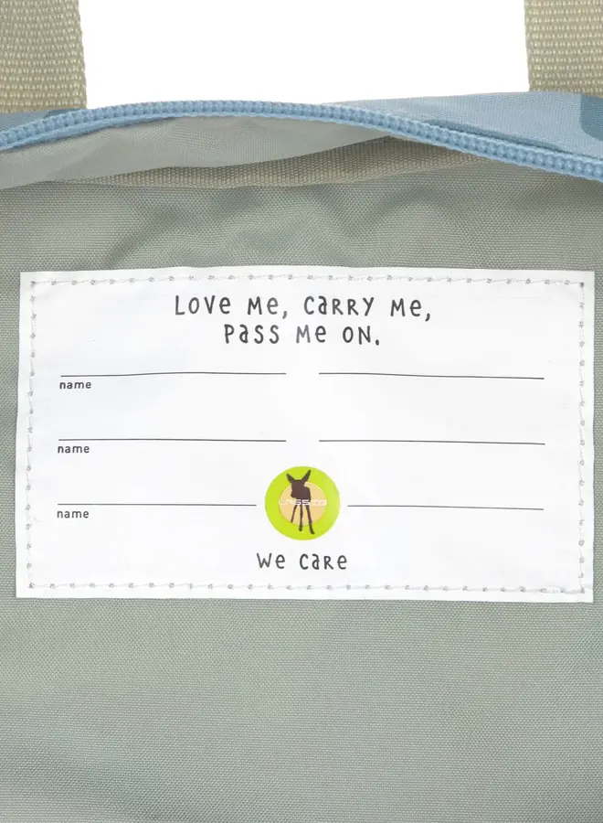 Lässig - Mini Square Backpack - Pattern Blue