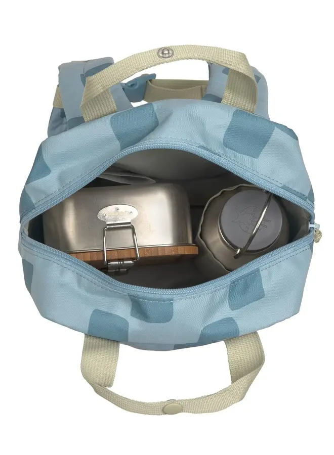 Lässig - Mini Square Backpack - Pattern Blue