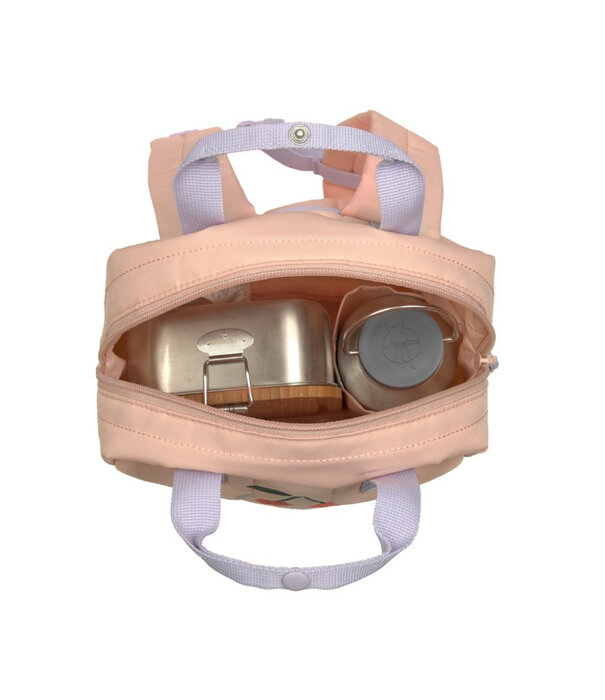 Lässig Lässig - mini Square Backpack Litte gang - Cherry