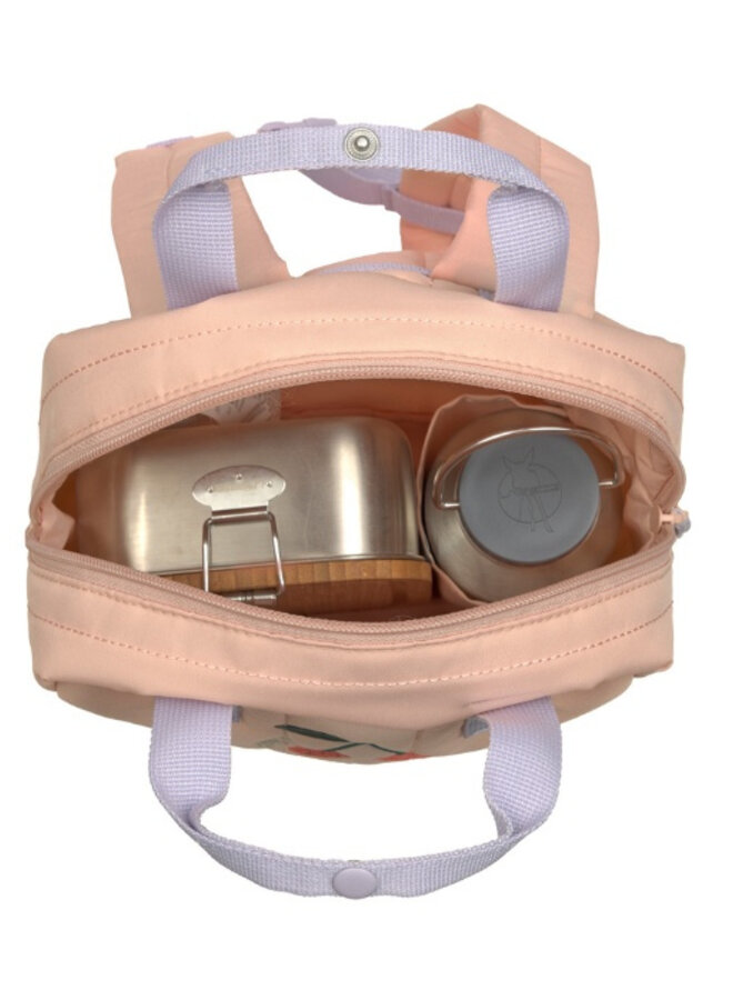 Lässig - mini Square Backpack Litte gang - Cherry