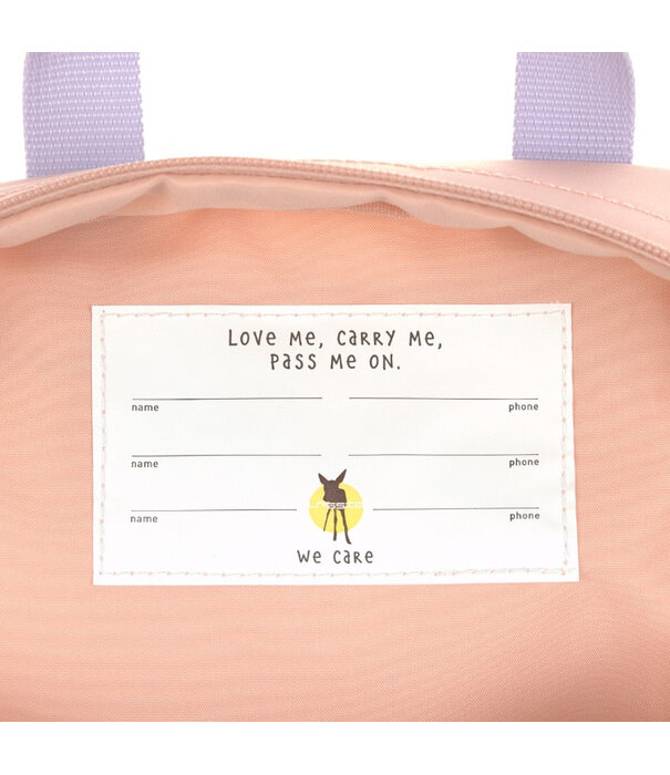 Lässig Lässig - mini Square Backpack Litte gang - Cherry