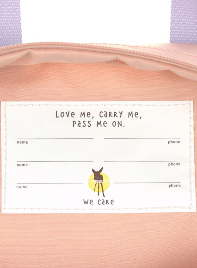 Lässig - mini Square Backpack Litte gang - Cherry