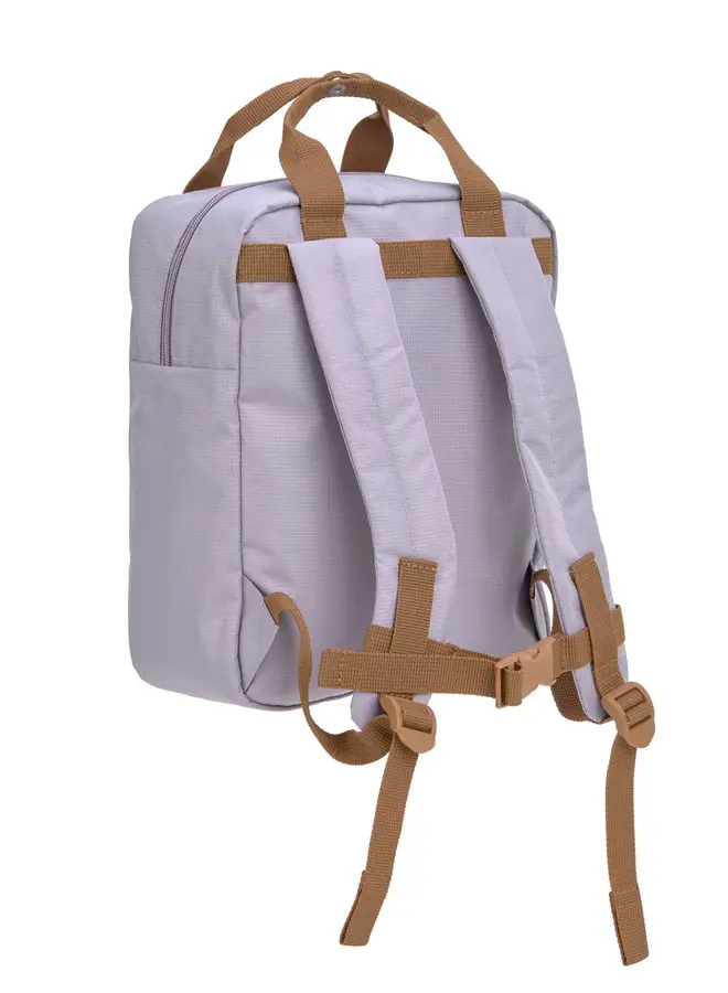 Lässig - Mini Square  Backpack Little gang - Lilac