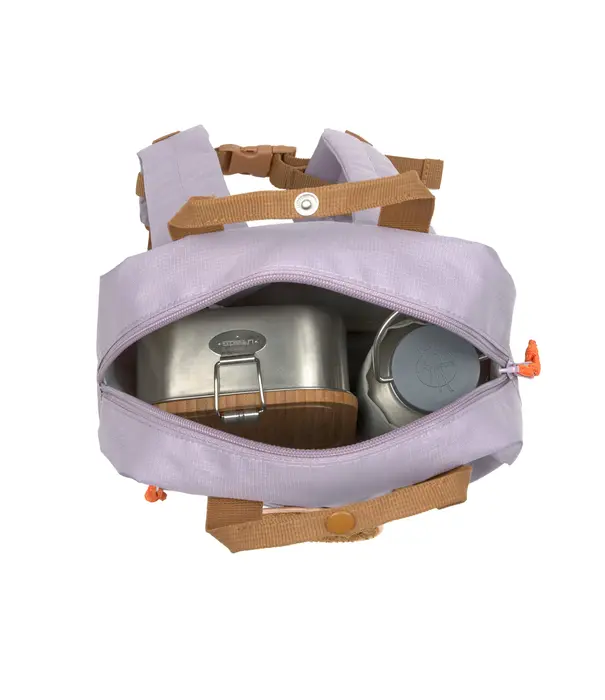 Lässig Lässig - Mini Square  Backpack Little gang - Lilac