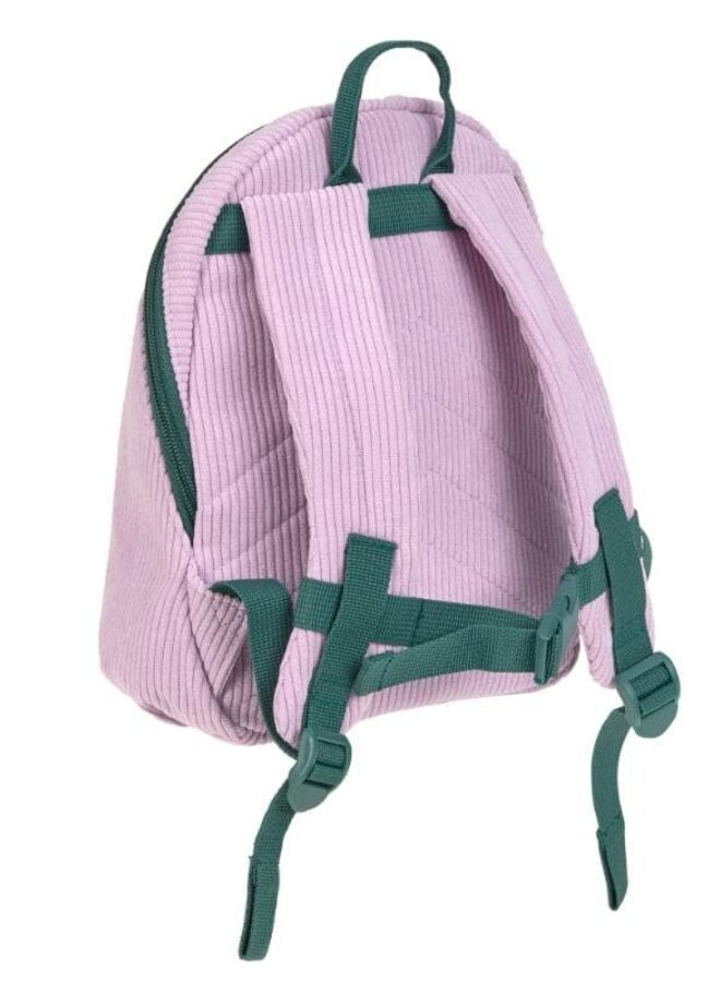 Lässig - Tiny backpack Cord little Gang Rainbow - Lilac