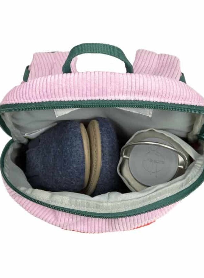 Lässig - Tiny backpack Cord little Gang Rainbow - Lilac