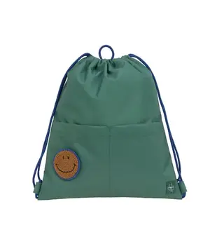 Lässig - Zwemtas - Mini string Bag - Little gang  - dark green