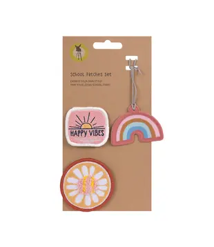 Lässig - School patches set - Happy