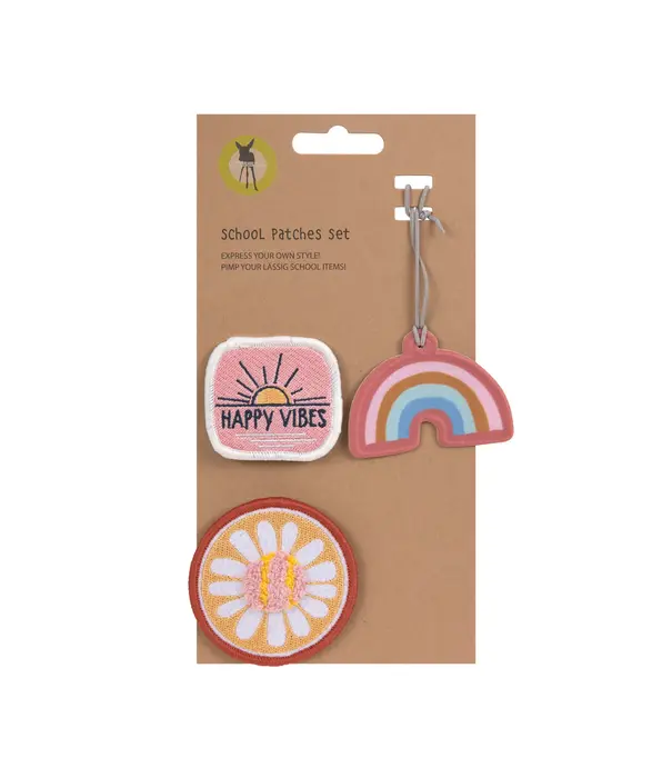 Lässig Lässig - School patches set - Happy