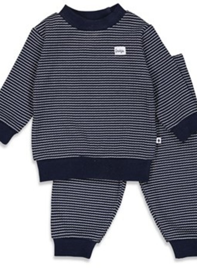 Feetje - Wafelpyjama - Royal Blue