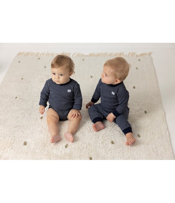 Feetje Feetje - Wafelpyjama - Royal Blue