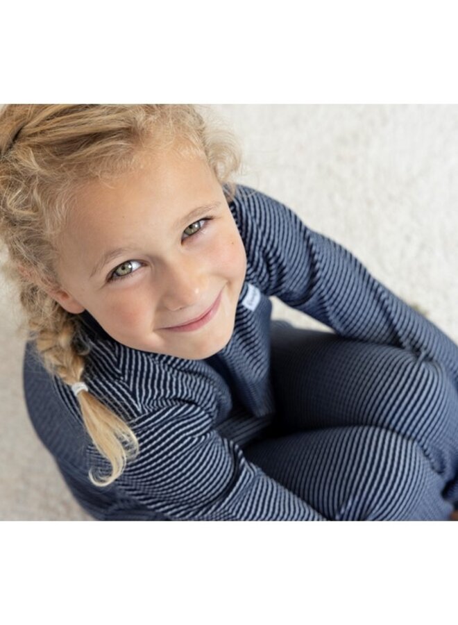 Feetje - Wafelpyjama - Royal Blue