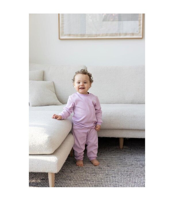 Feetje Feetje - Wafelpyjama - Lila