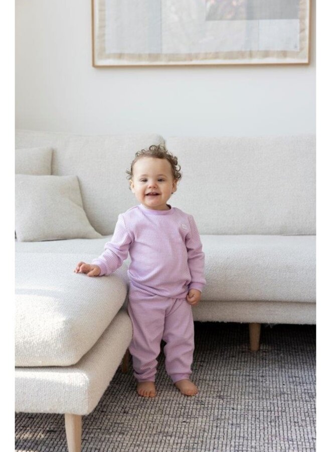 Feetje - Wafelpyjama - Lila