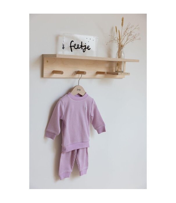 Feetje Feetje - Wafelpyjama -  Lila