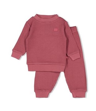 Feetje Wafelpyjama fam - Berry