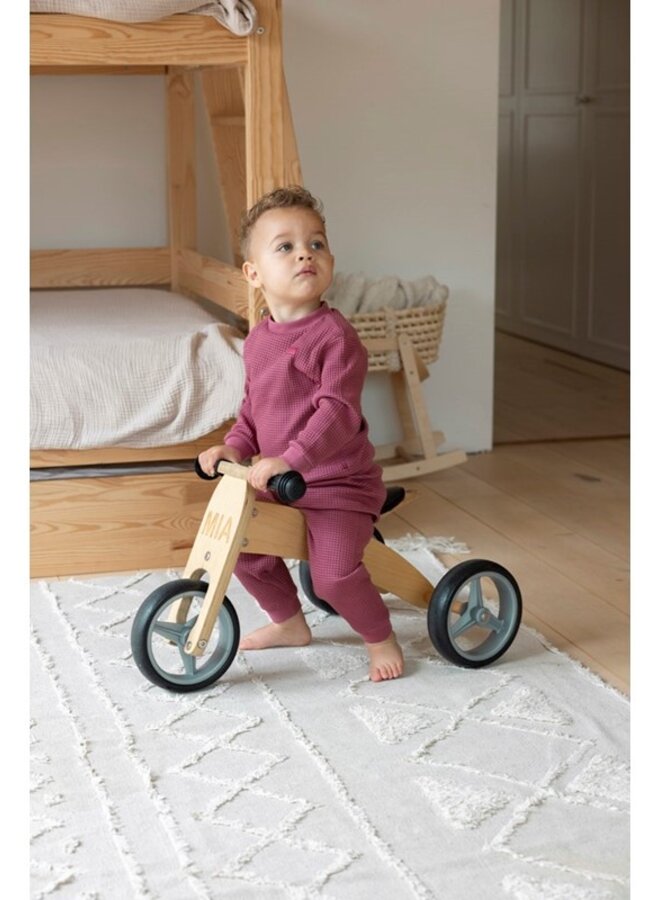 Feetje Wafelpyjama fam - Berry