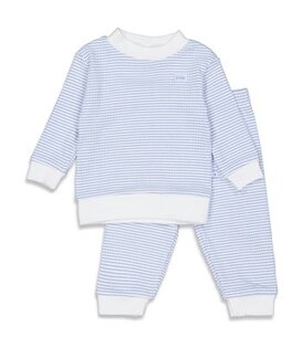 Feetje Pyjama - Wafel Blauw