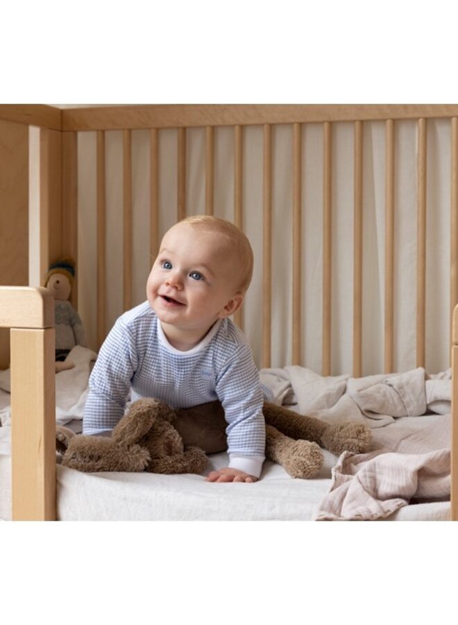 Feetje Pyjama - Wafel Blauw