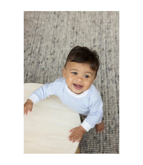 Feetje Feetje Pyjama - Wafel Blauw