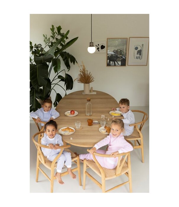 Feetje Feetje Pyjama - Wafel Blauw