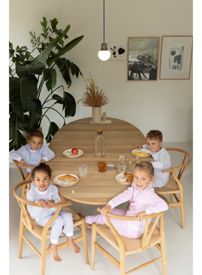 Feetje Pyjama - Wafel Blauw