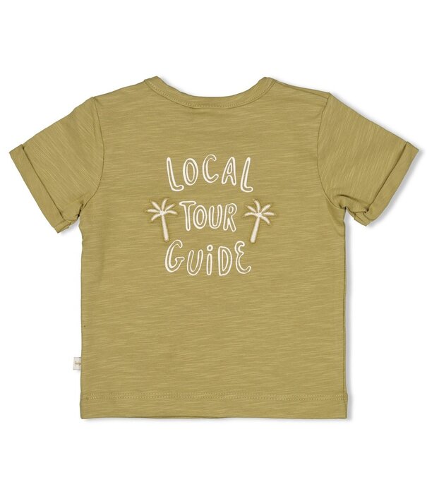 Feetje T-shirt - Safari Savage - Groen