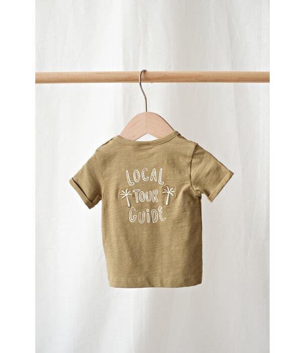 Feetje T-shirt - Safari Savage - Groen