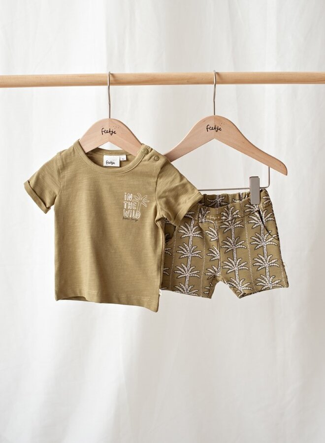 T-shirt - Safari Savage - Groen