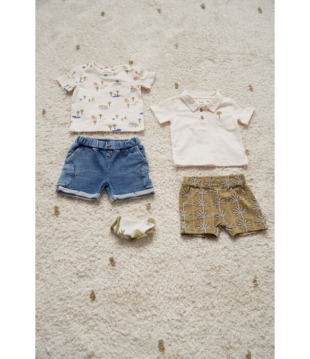 Feetje Short AOP - Safari Savage