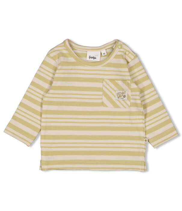 Feetje Longsleeve streep - Safari Savage