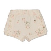Short pointelle rib AOP - Let Your Dreams Blossom