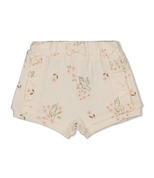 Short pointelle rib AOP - Let Your Dreams Blossom