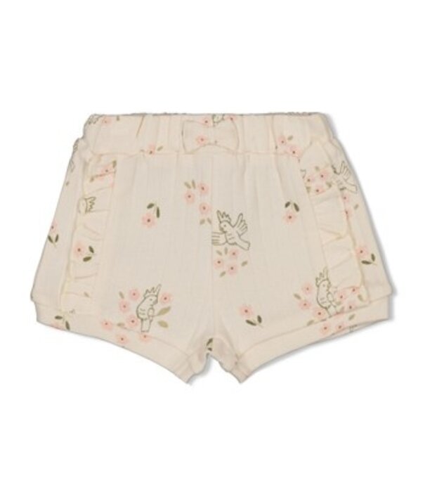 Feetje Short pointelle rib AOP - Let Your Dreams Blossom