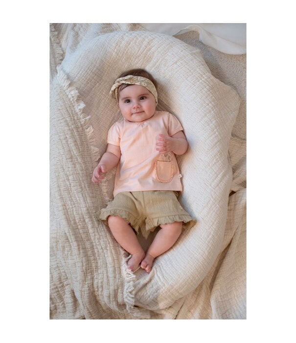 Feetje Short crinkle ruches AOP - Let Your Dreams Blossom