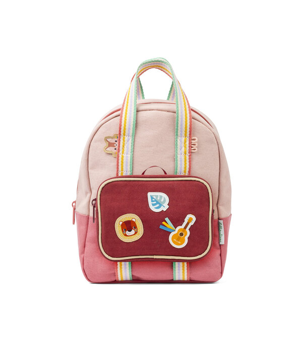 Lilliputiens Lilliputiens - Roze rugzak Framboos