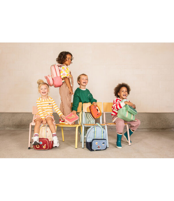 Lilliputiens Lilliputiens - Roze rugzak Framboos