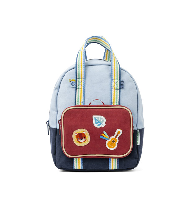 Lilliputiens Lilliputiens - Blauwe rugzak oceaan