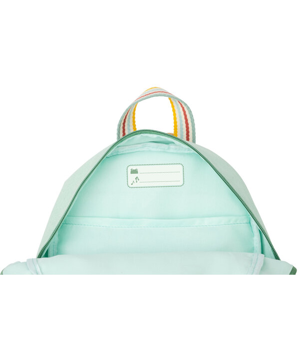 Lilliputiens Lilliputies - Groene rugzak Appel