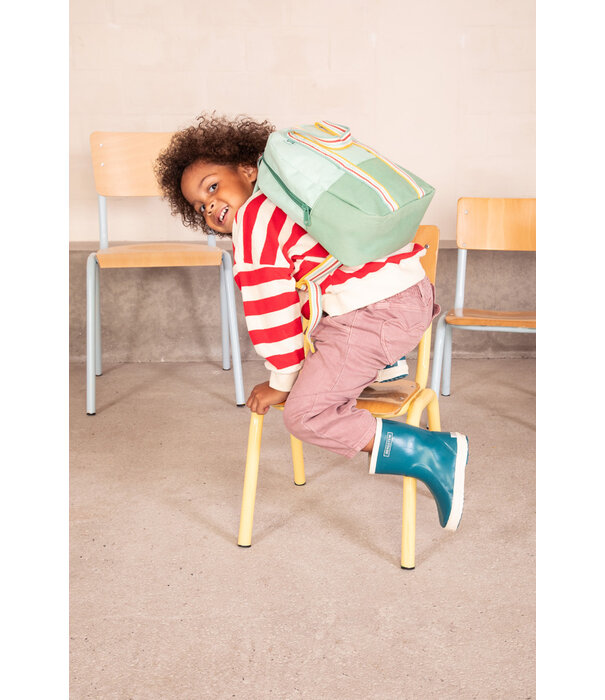 Lilliputiens Lilliputies - Groene rugzak Appel