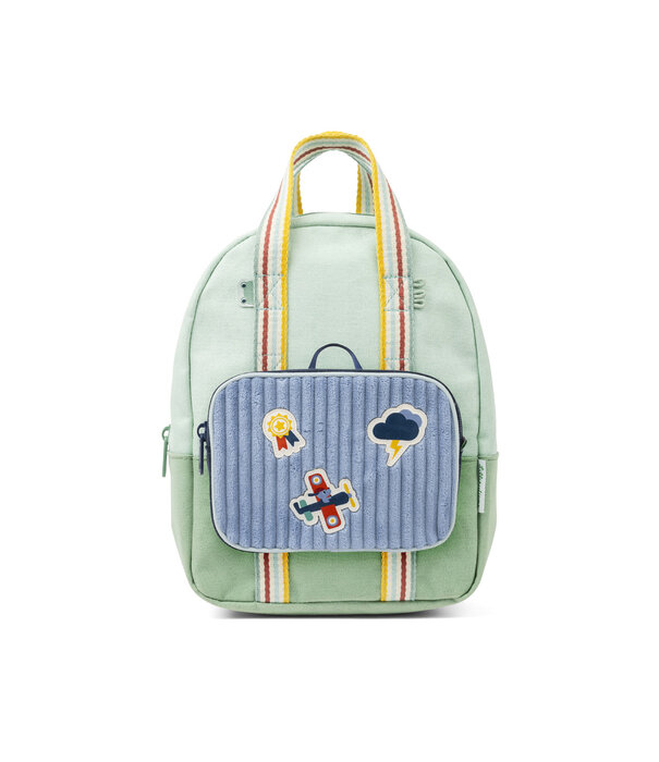 Lilliputiens Lilliputies - Groene rugzak Appel