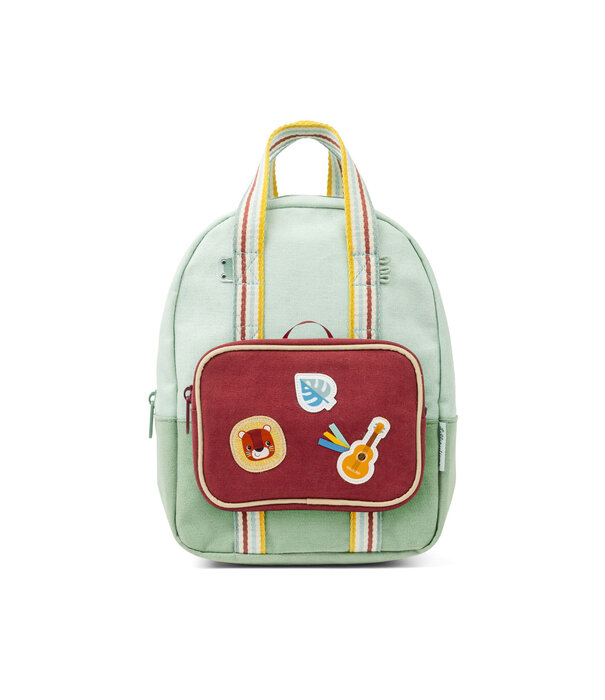 Lilliputiens Lilliputies - Groene rugzak Appel